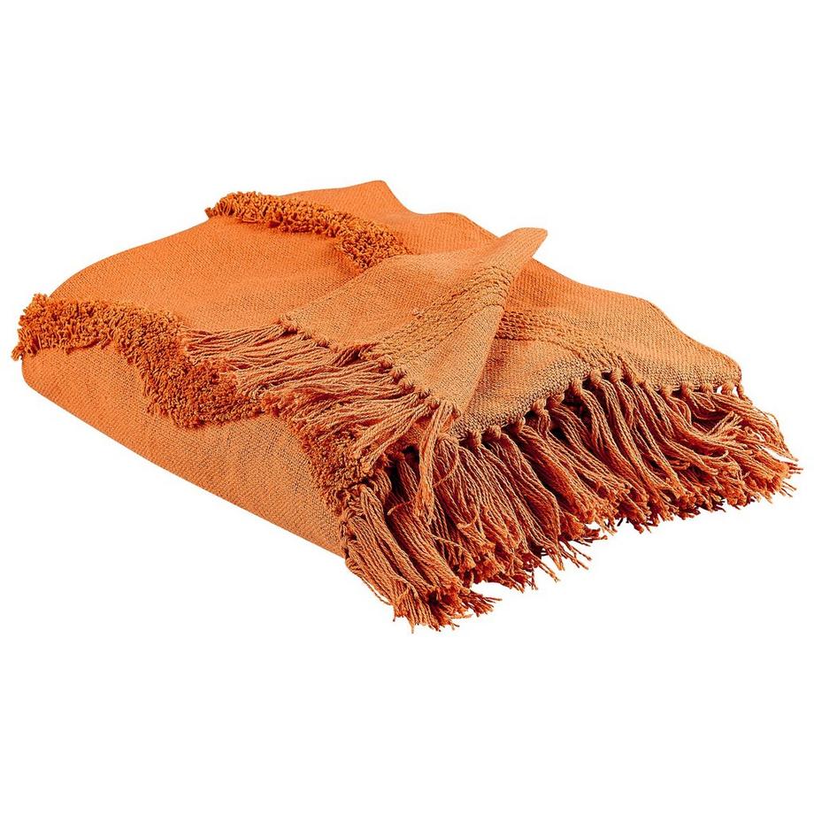 Kuscheldecke aus Baumwolle Boho KHARI