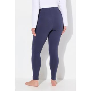 Ulla Popken  Leggings di cotone con cintura completamente elastica 