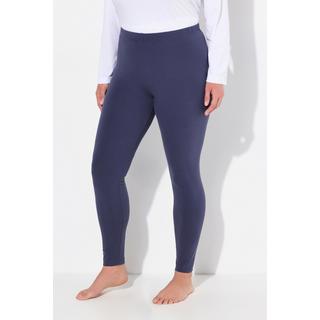 Ulla Popken  Leggings di cotone con cintura completamente elastica 