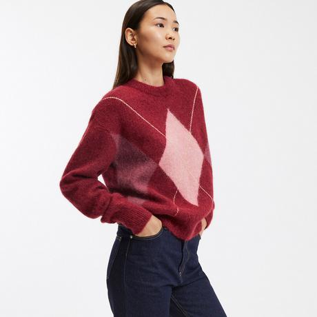 La Redoute Collections  Pullover mit Jacquardmotiv & Alpakawolle 