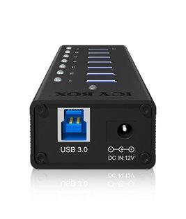 ICY Box  IB-AC618 USB 3.2 Gen 1 (3.1 Gen 1) Type-B 5000 Mbit/s Nero 