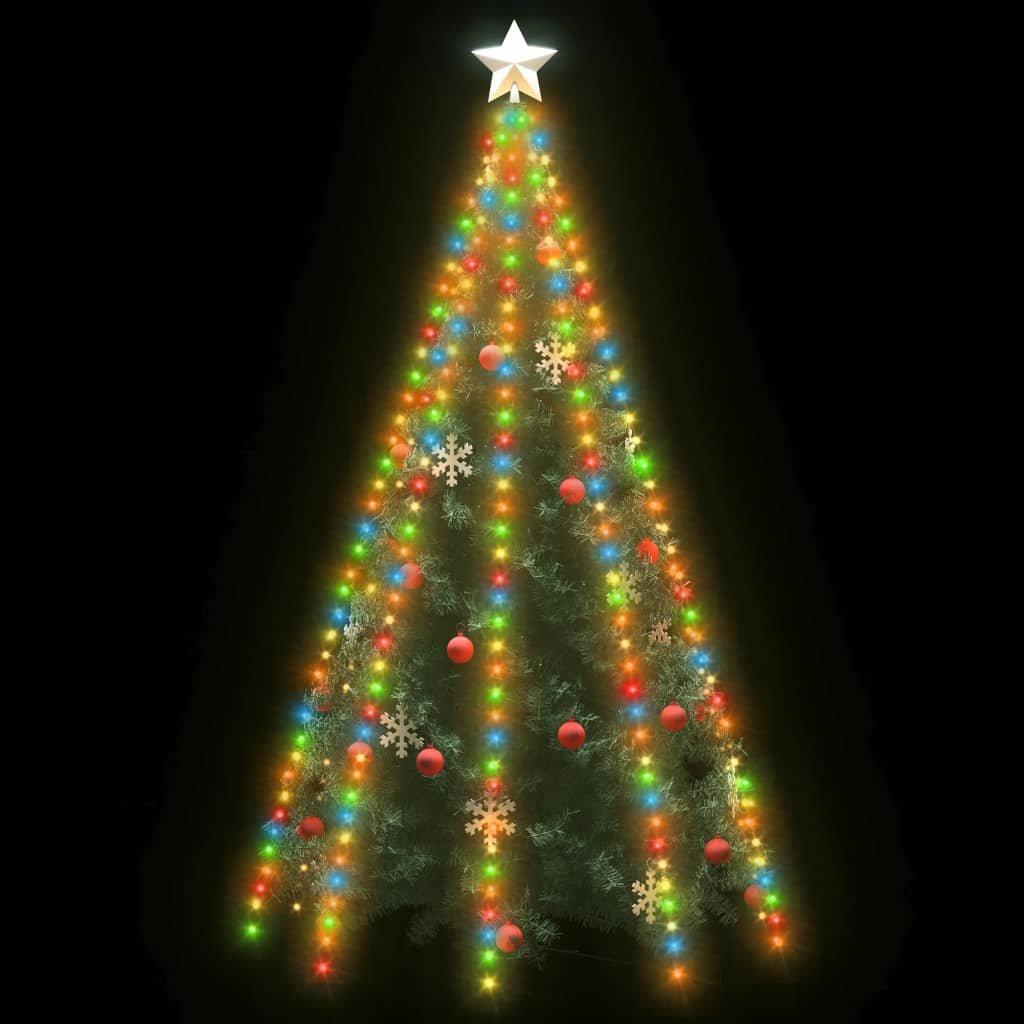 VidaXL luce dell'albero PVC  