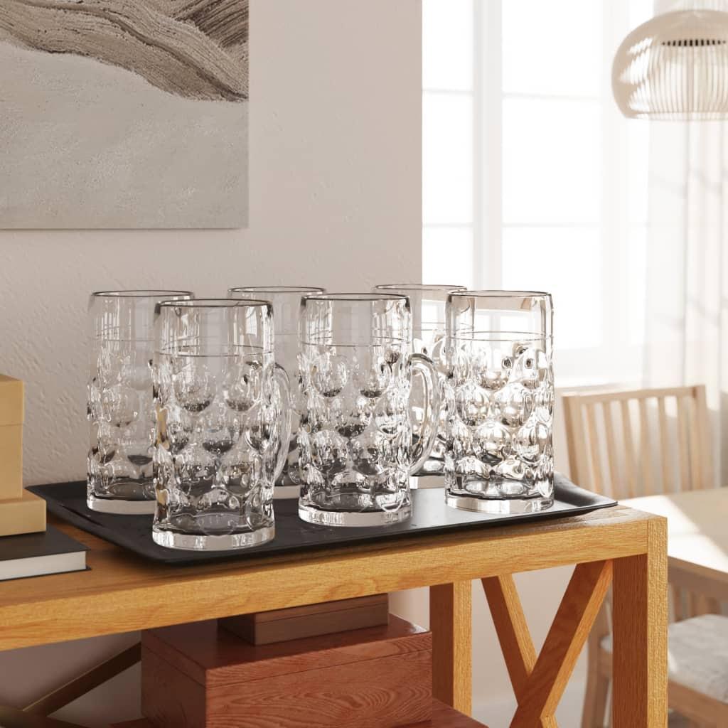 VidaXL Bierkrug glas  