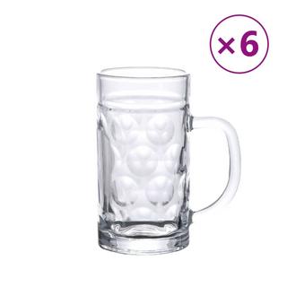 VidaXL Bierkrug glas  