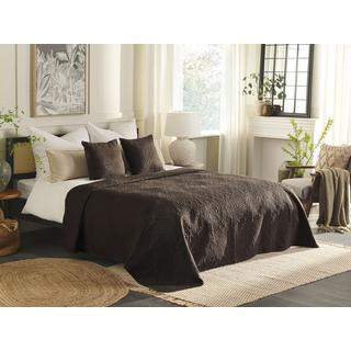 Beliani RAYEN Couvre-lit en Polyester avec Coussins  