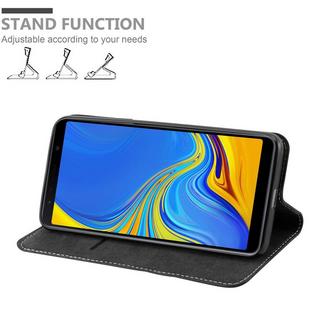 Cadorabo  Housse compatible avec Samsung Galaxy A7 2018 - Coque de protection avec fermeture magnétique, fonction de support et compartiment pour carte 