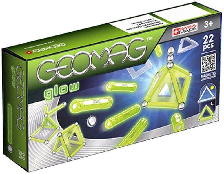 Geomag  Panels Glow 22 pcs Neodymium-Magnetspielzeug 22 Stück(e) Grün 