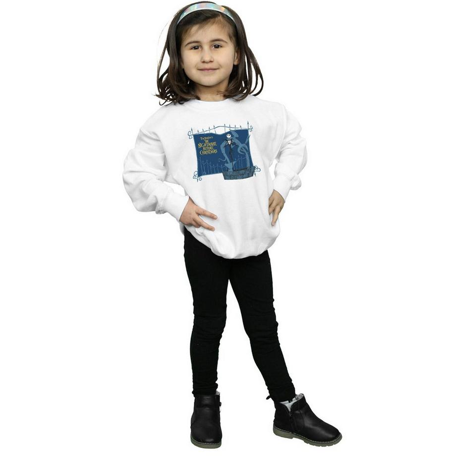 Disney  Nightmare Before Christmas Jack And The Well Sweatshirt 