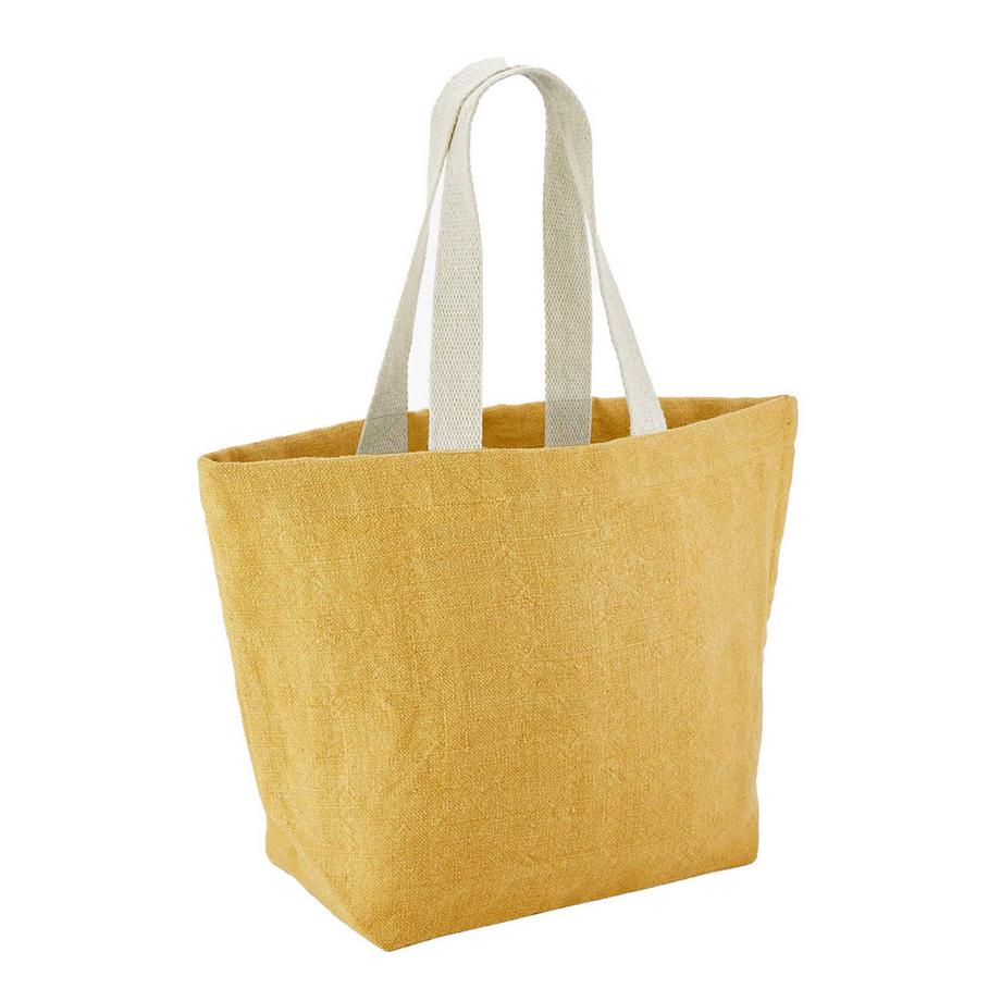 Westford Mill Tote Bag en Jute Lavée  