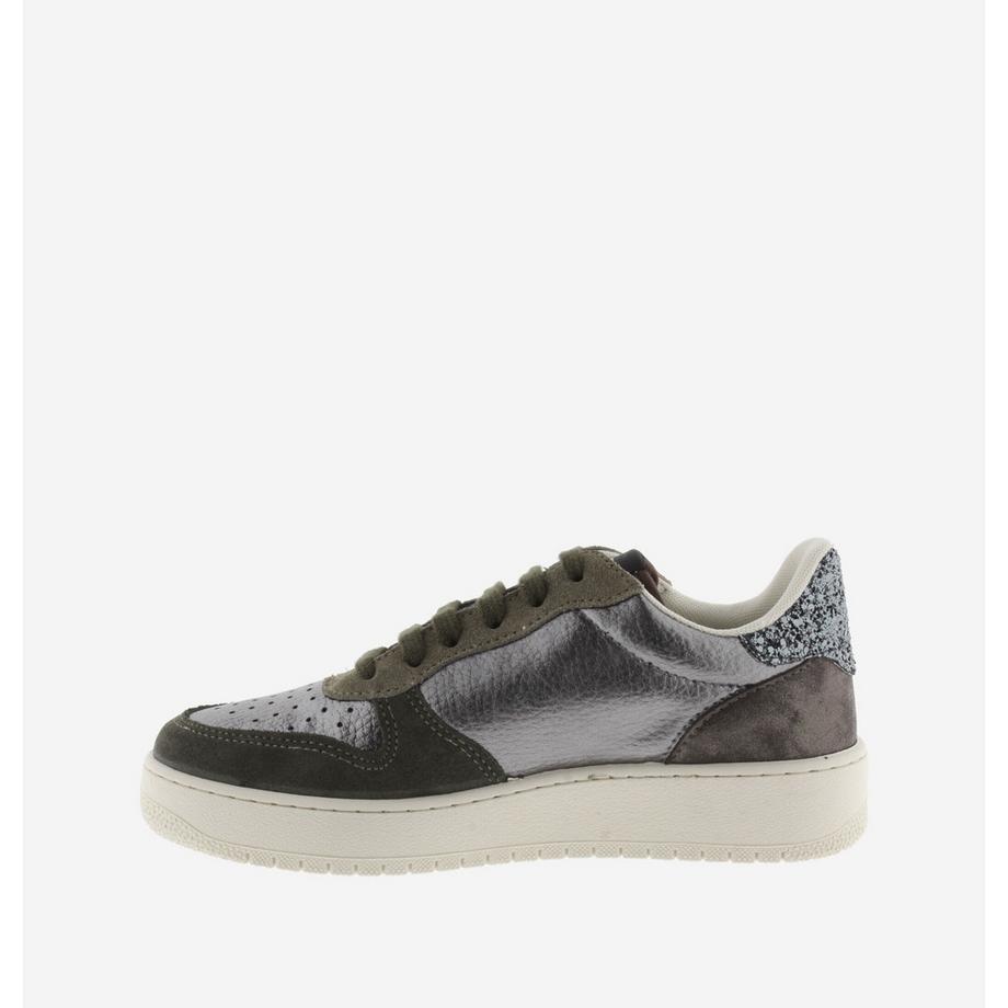 Victoria Madrid Sneakers Metallizzate Scamosciate  