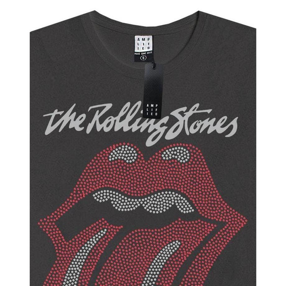 Amplified The Rolling Stones Tongue Logo T-Shirt  
