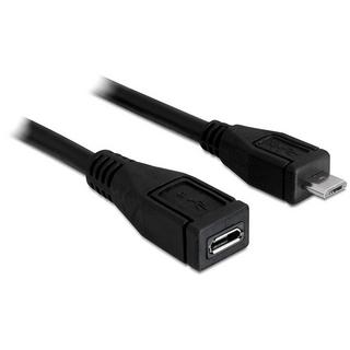 DeLock  83248 USB Kabel 1 m USB 2.0 Micro-USB B Schwarz 