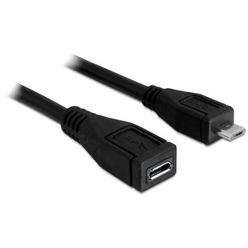 83248 USB Kabel 1 m USB 2.0 Micro-USB B Schwarz