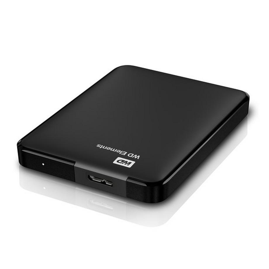 Western Digital  Western Digital WD Elements Portable Externe Festplatte 2000 GB Schwarz 