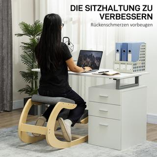 HOMCOM Chaise à genoux  