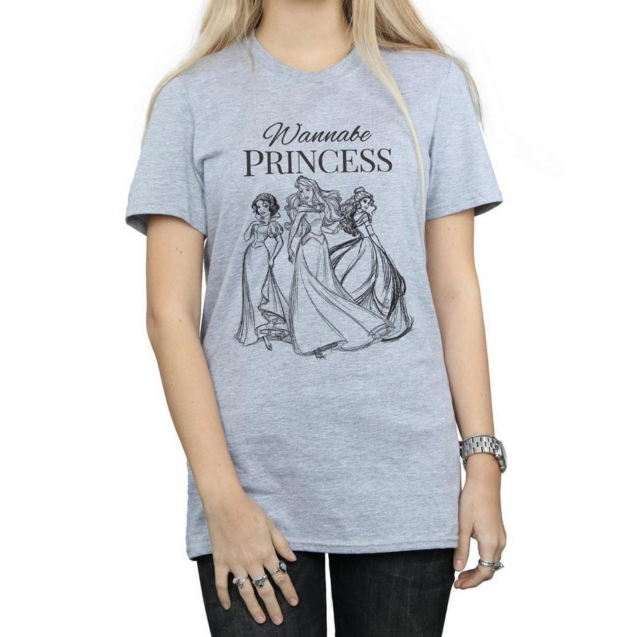 Disney PRINCESS Wannabe Princess T-Shirt Imprimé  