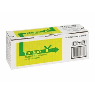 KYOCERA  KYOCERA Toner-Modul yellow TK-580Y FS-5150DN 2800 Seiten 