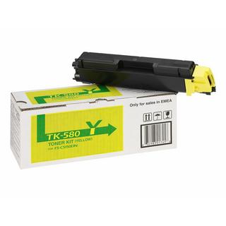 KYOCERA  KYOCERA Toner-Modul yellow TK-580Y FS-5150DN 2800 Seiten 