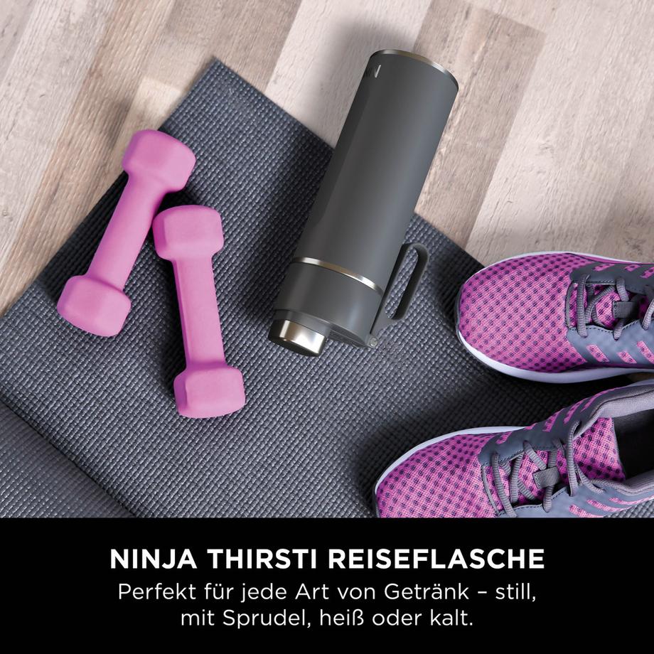 Ninja DW2401EUUKGY Thirsti Reiseflasche  