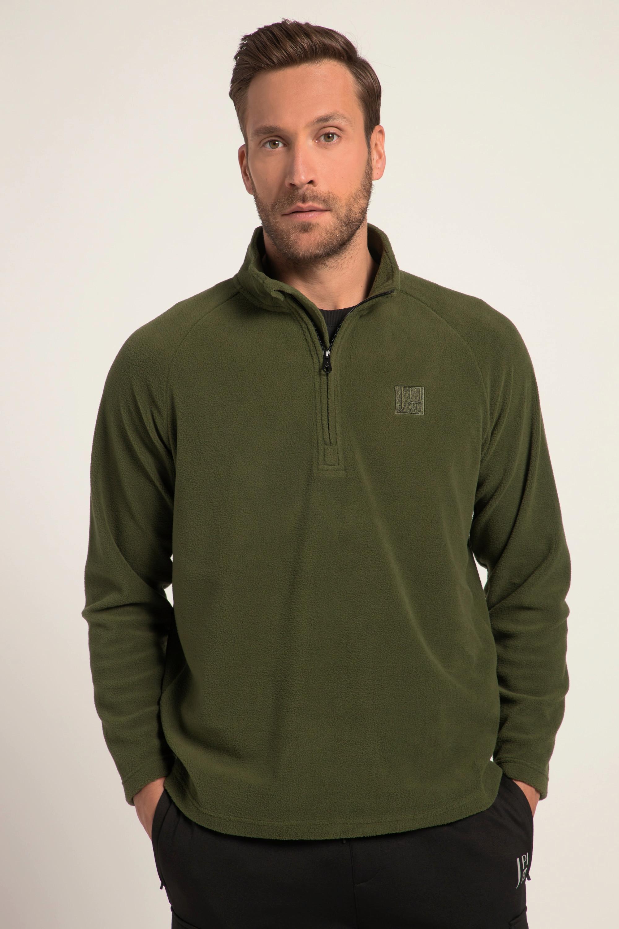 JP1880  Fleece-Pullover, Outdoor, Troyer, Stehkragen 