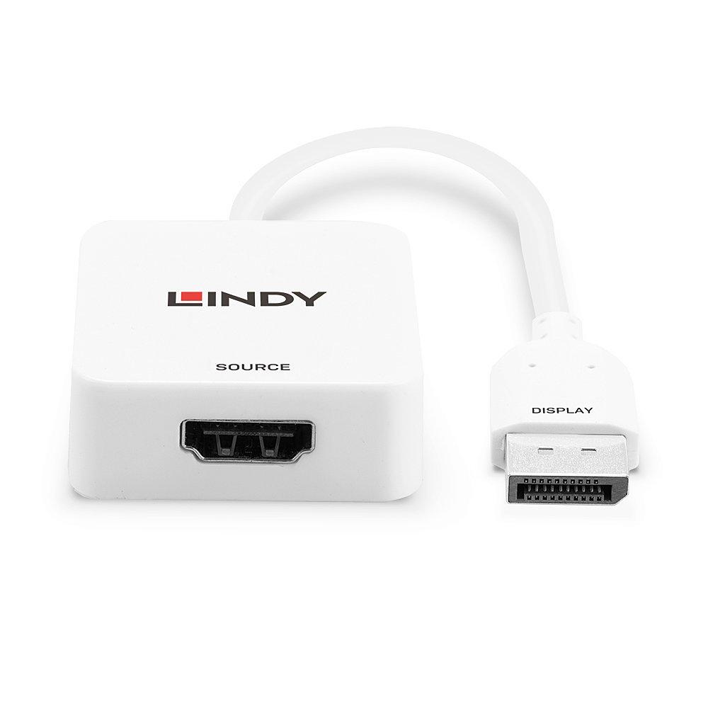 LINDY  Lindy 38303 cavo e adattatore video 0,095 m HDMI tipo A (Standard) DisplayPort Bianco 