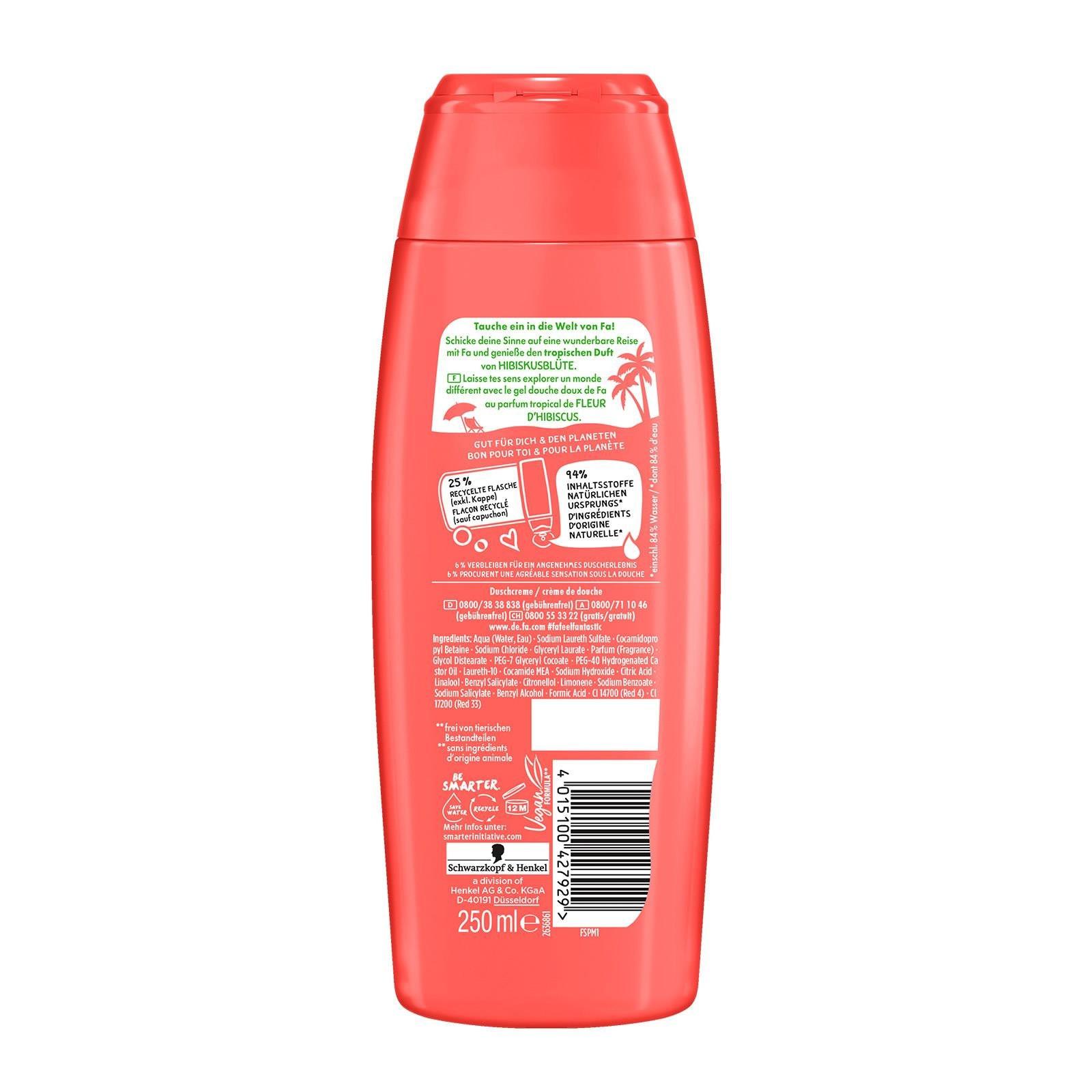 Fa  Set 8er Dusche 250ml Paradise Moments 