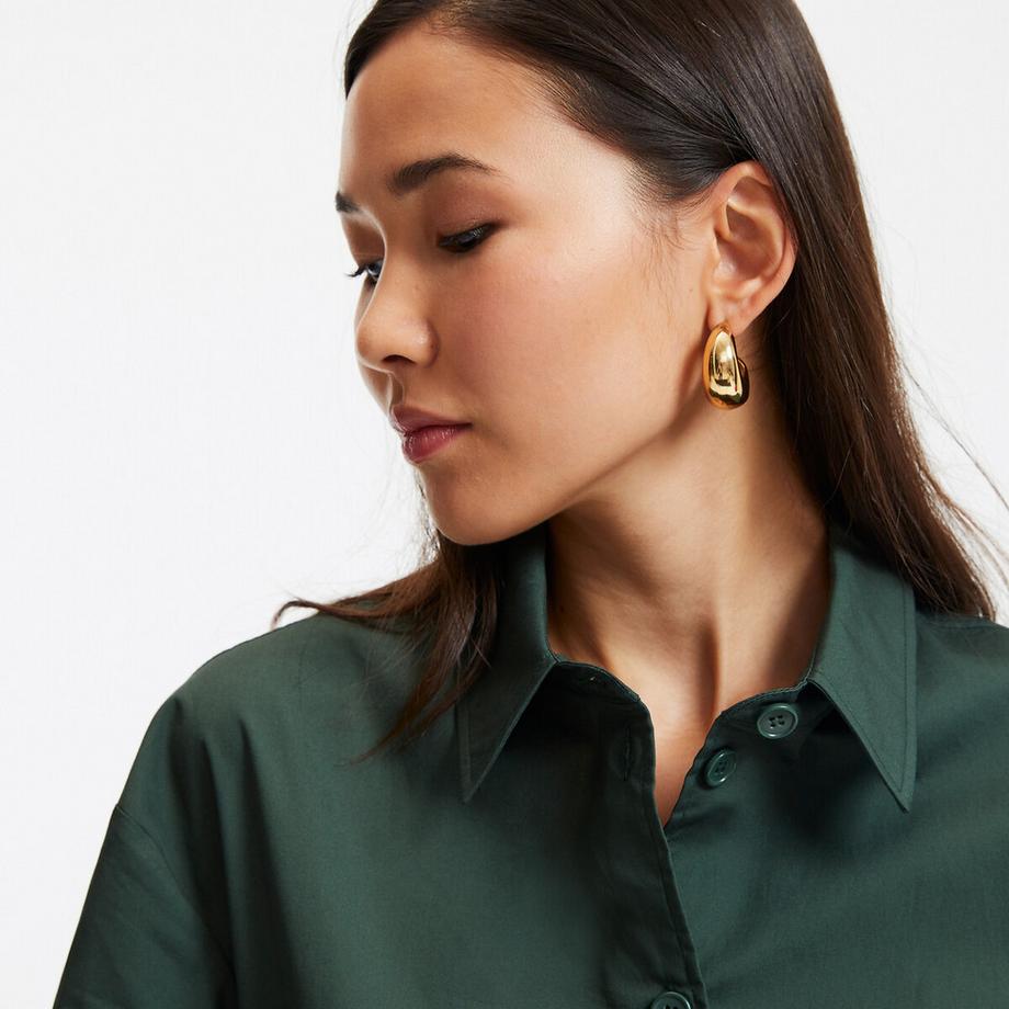 La Redoute Collections Abito a camicia con cintura da annodare  