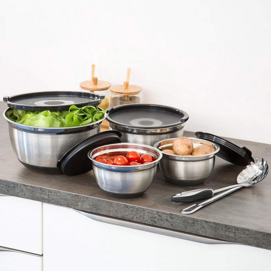 B2X Set di ciotole BOWLY con coperchio  