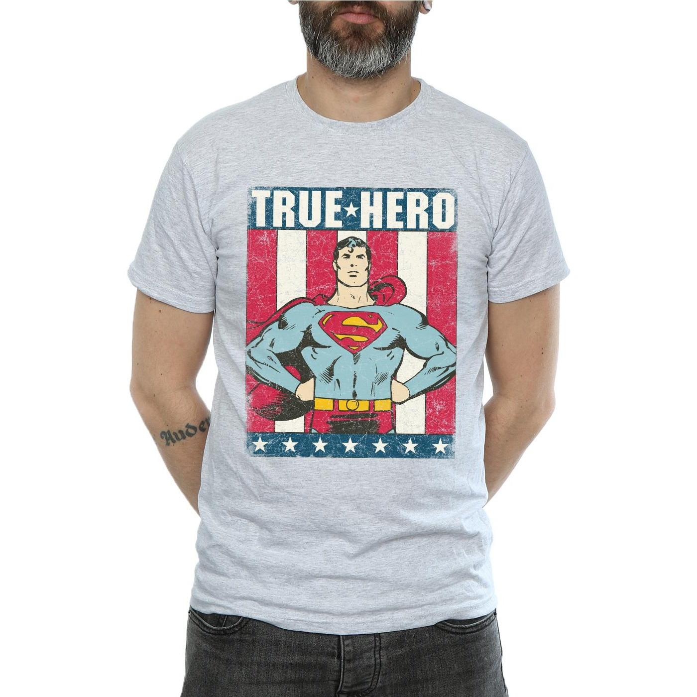 DC COMICS  Tshirt TRUE HERO 