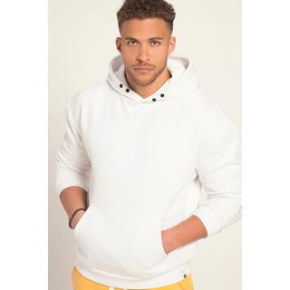 Sthuge  Sweat-shirt à capuche oversized, manches longues et imprimé dans le dos - jusqu'au 8 XL 