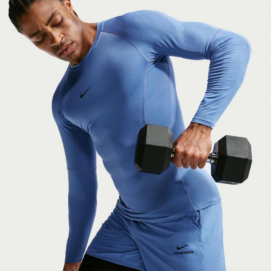 NIKE Maglietta Manica Lunga Pro Core  