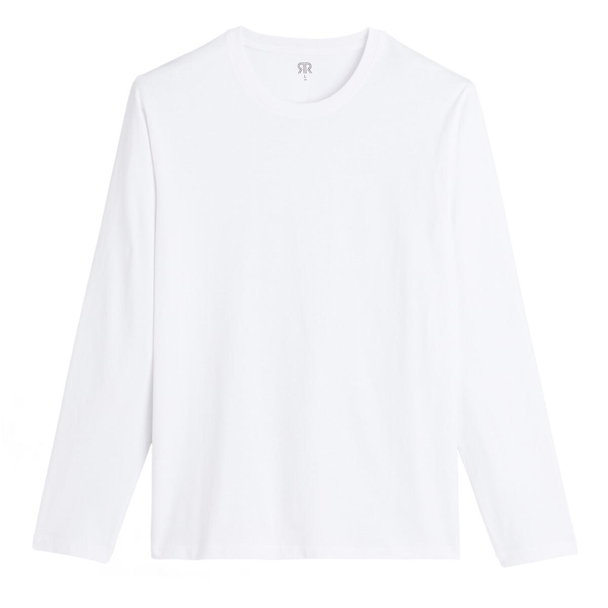 La Redoute Collections  Langarm-Shirt mit rundem Ausschnitt 