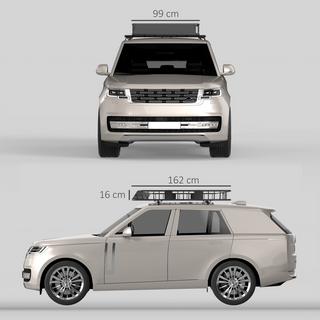 HOMCOM  barres de toit 