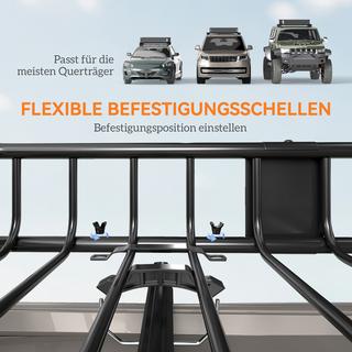 HOMCOM  barres de toit 