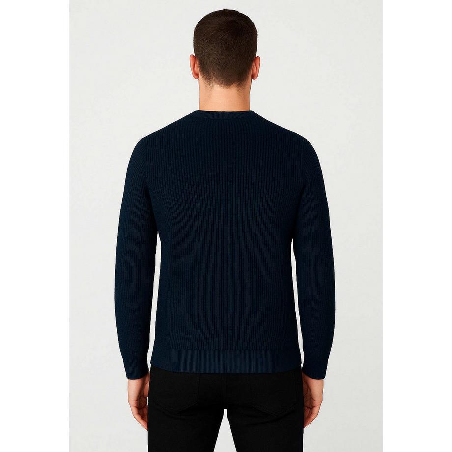 Gas Adyn Waffelstrick Regular Fit Pullover  