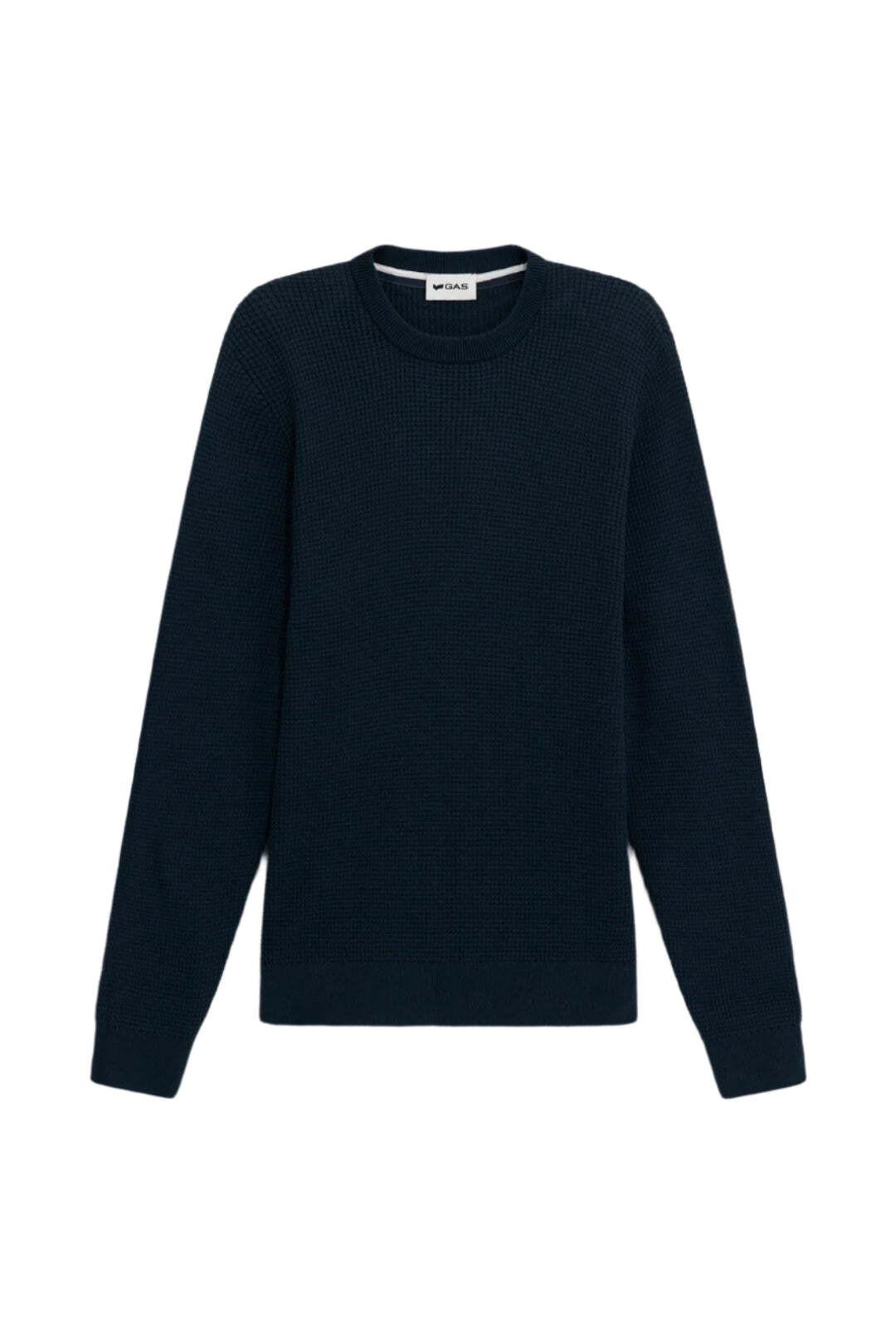 Gas Adyn Pull en maille gaufrée  