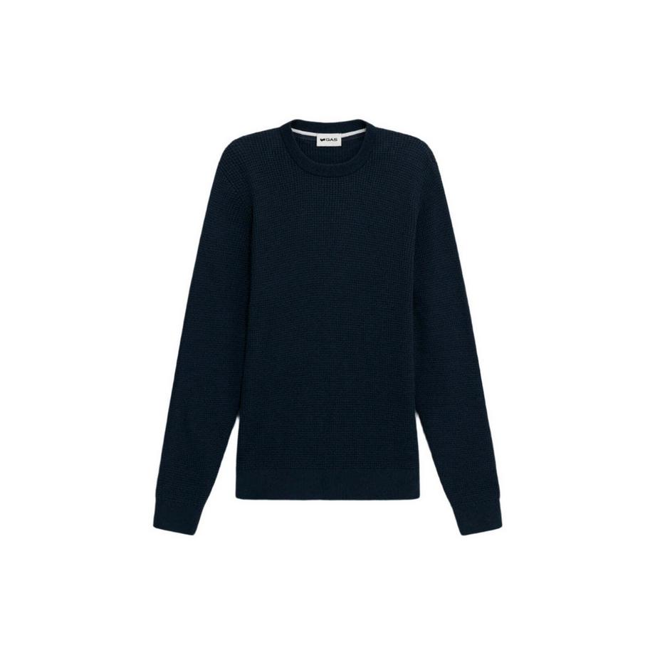 Gas Adyn Waffelstrick Regular Fit Pullover  