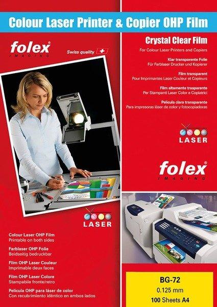 Image of Folex FOLEX Folie A4 BG72 125my 100 Blatt - ONE SIZE