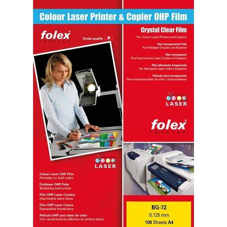 Folex  FOLEX Folie A4 BG72 125my 100 Blatt 