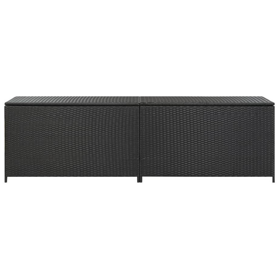 VidaXL cassapanca Polirattan  