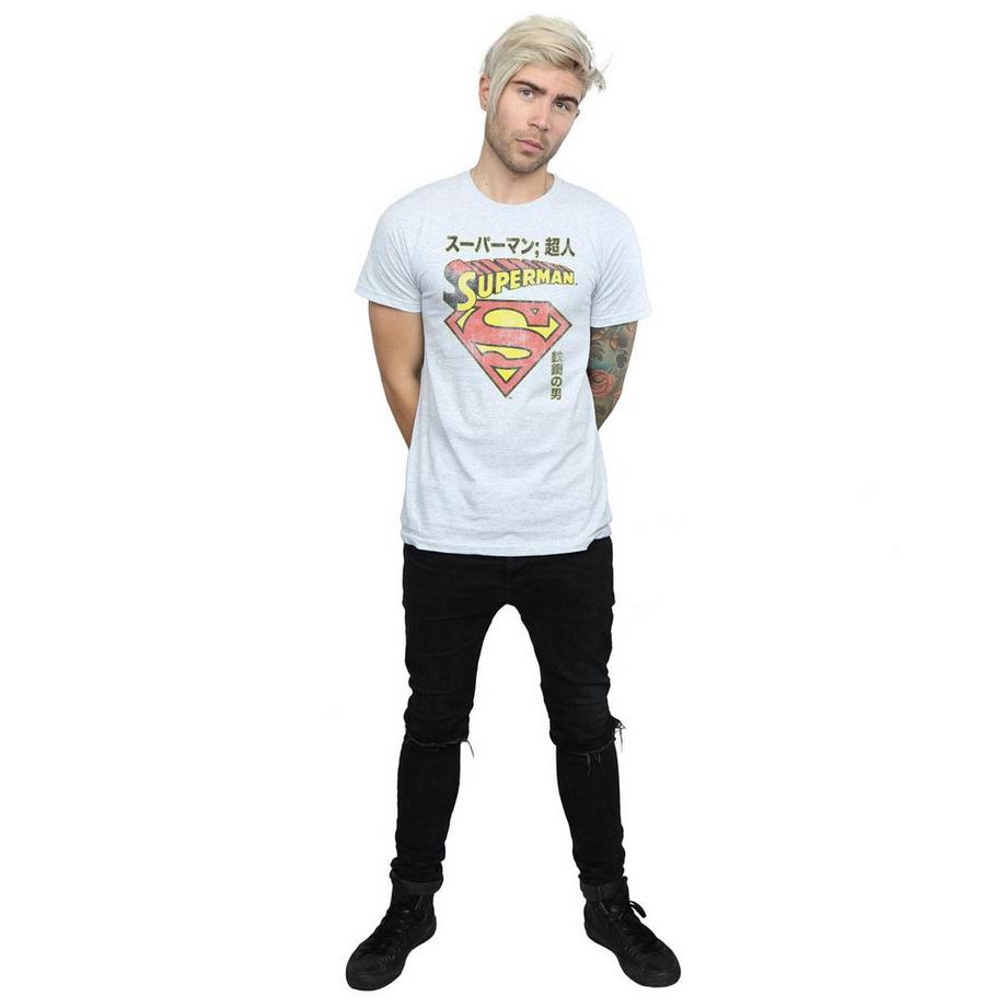 DC COMICS Superman Japanese Logo T-Shirt  
