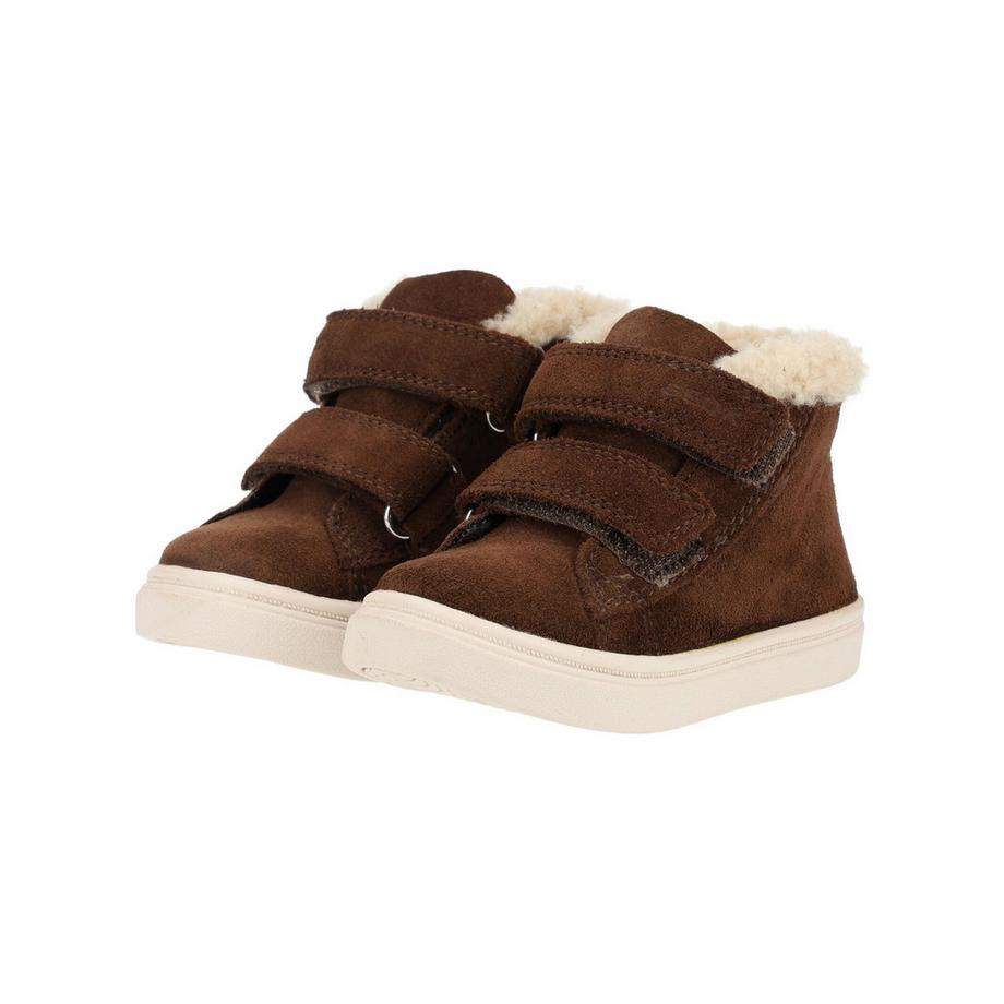 GEOX Bottines en cuir velours avec semelle intérieure amovible  