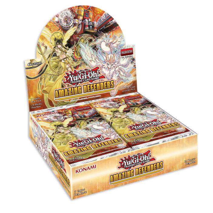 Yu-Gi-Oh!  Konami YGO Amazing Defenders Display Yu-Gi-Oh! Espansione del gioco di carte Multi genere 