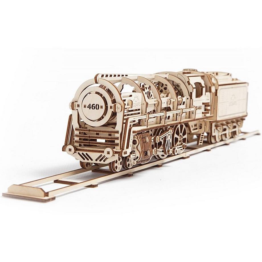 UGEARS  Dampflok mit Schlepptender (443Teile) 