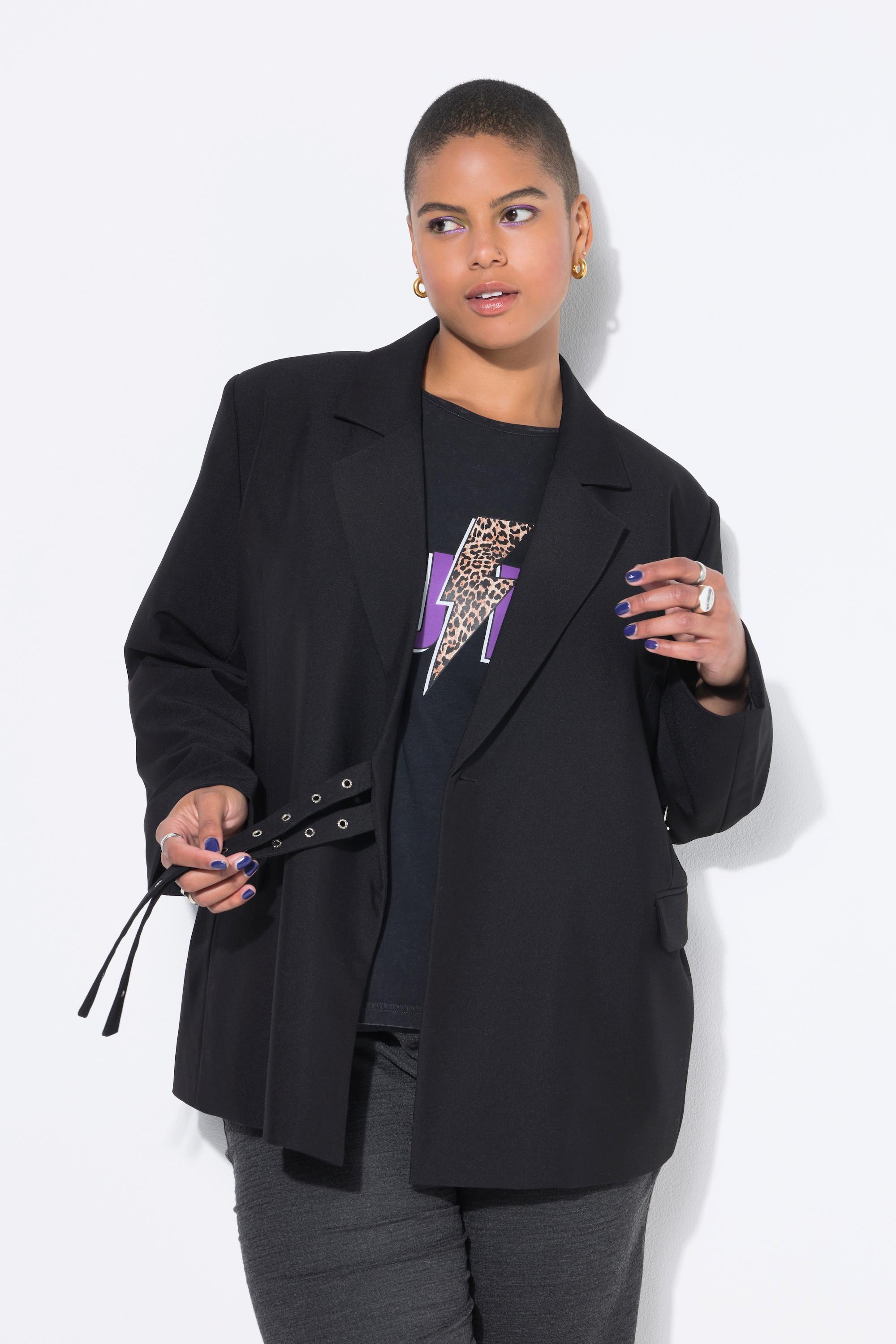 Studio Untold Blazer Taglio Dritto Dettaglio Decorativo Laterale  