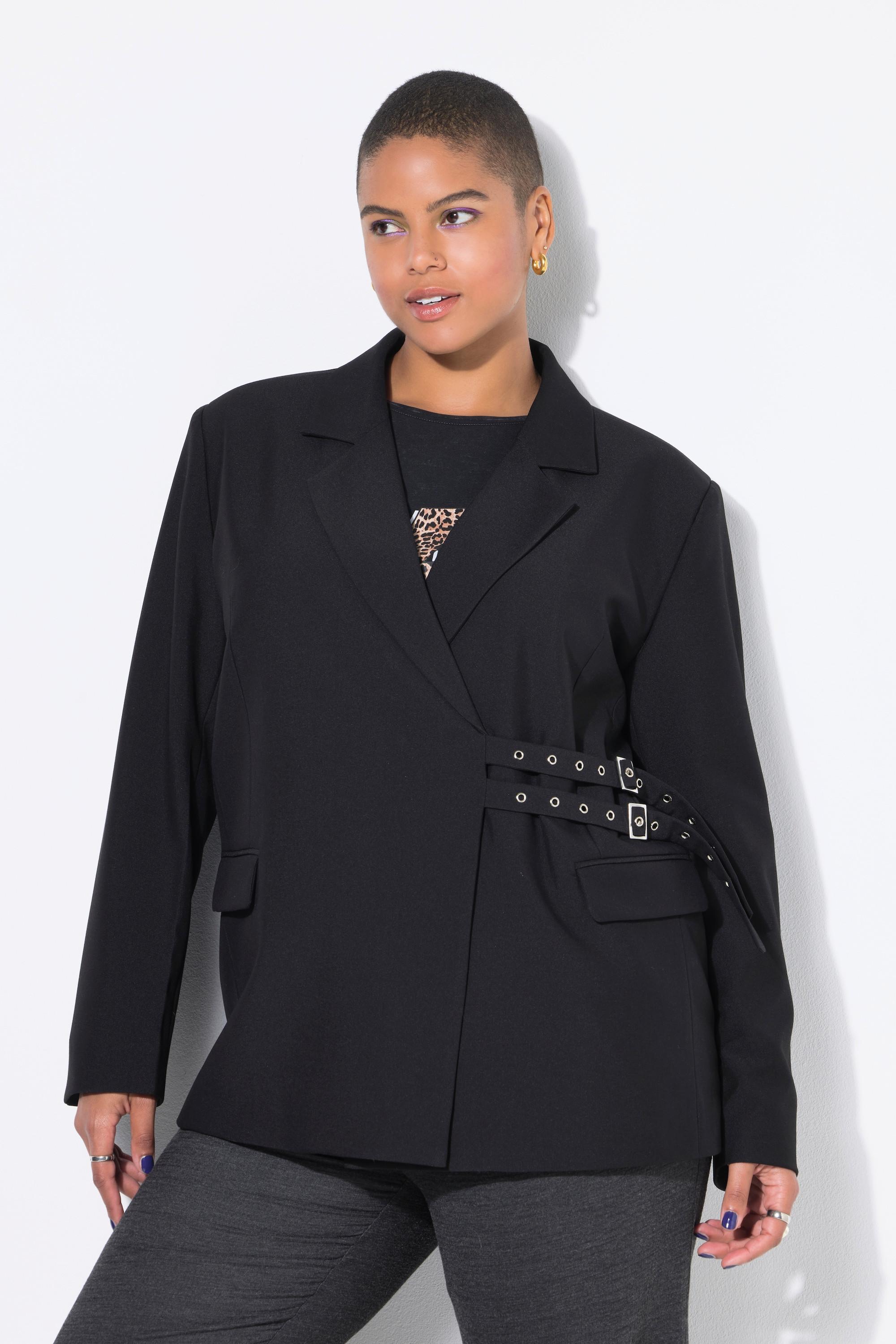 Studio Untold Blazer Taglio Dritto Dettaglio Decorativo Laterale  