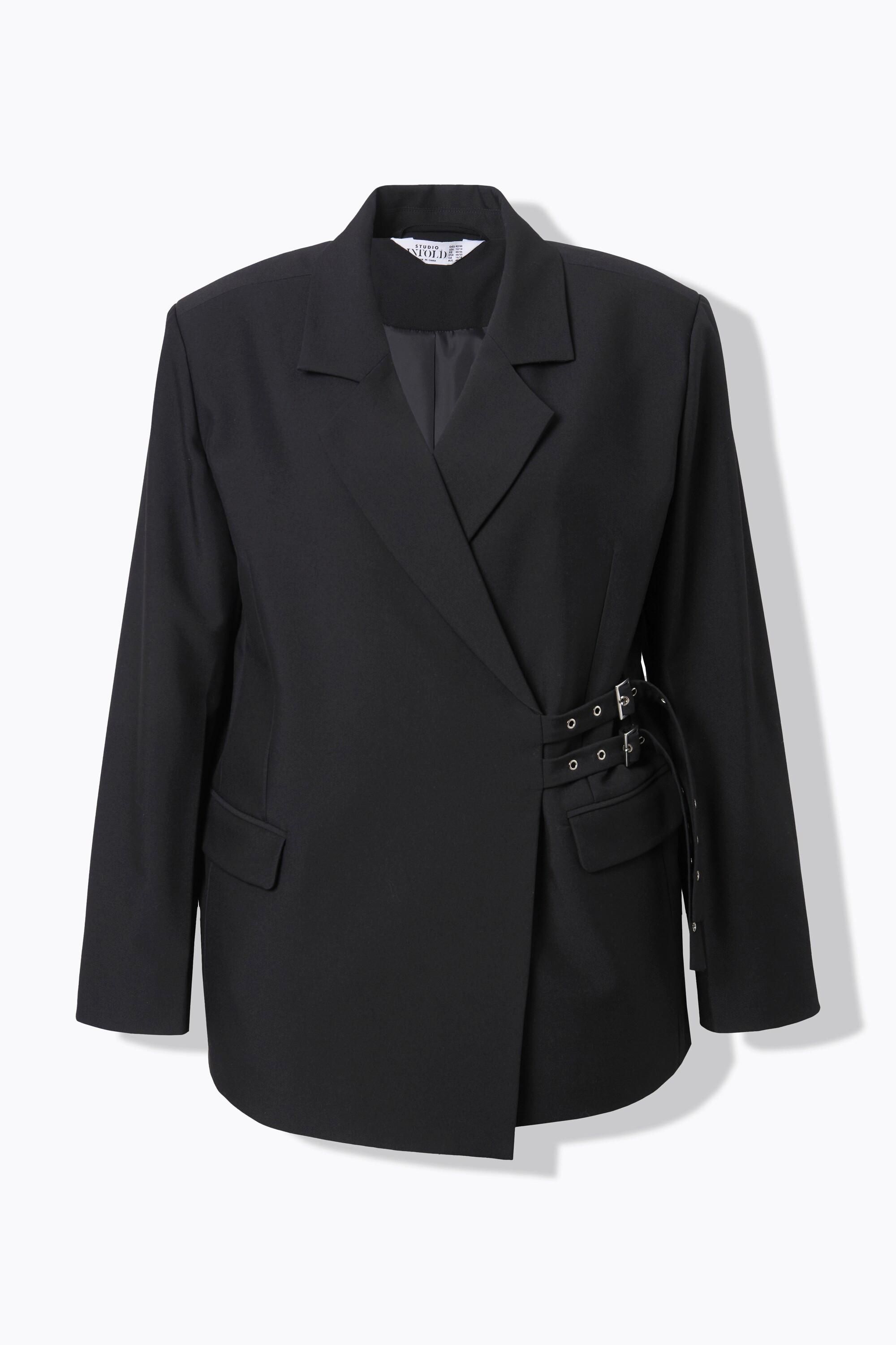 Studio Untold Blazer Taglio Dritto Dettaglio Decorativo Laterale  