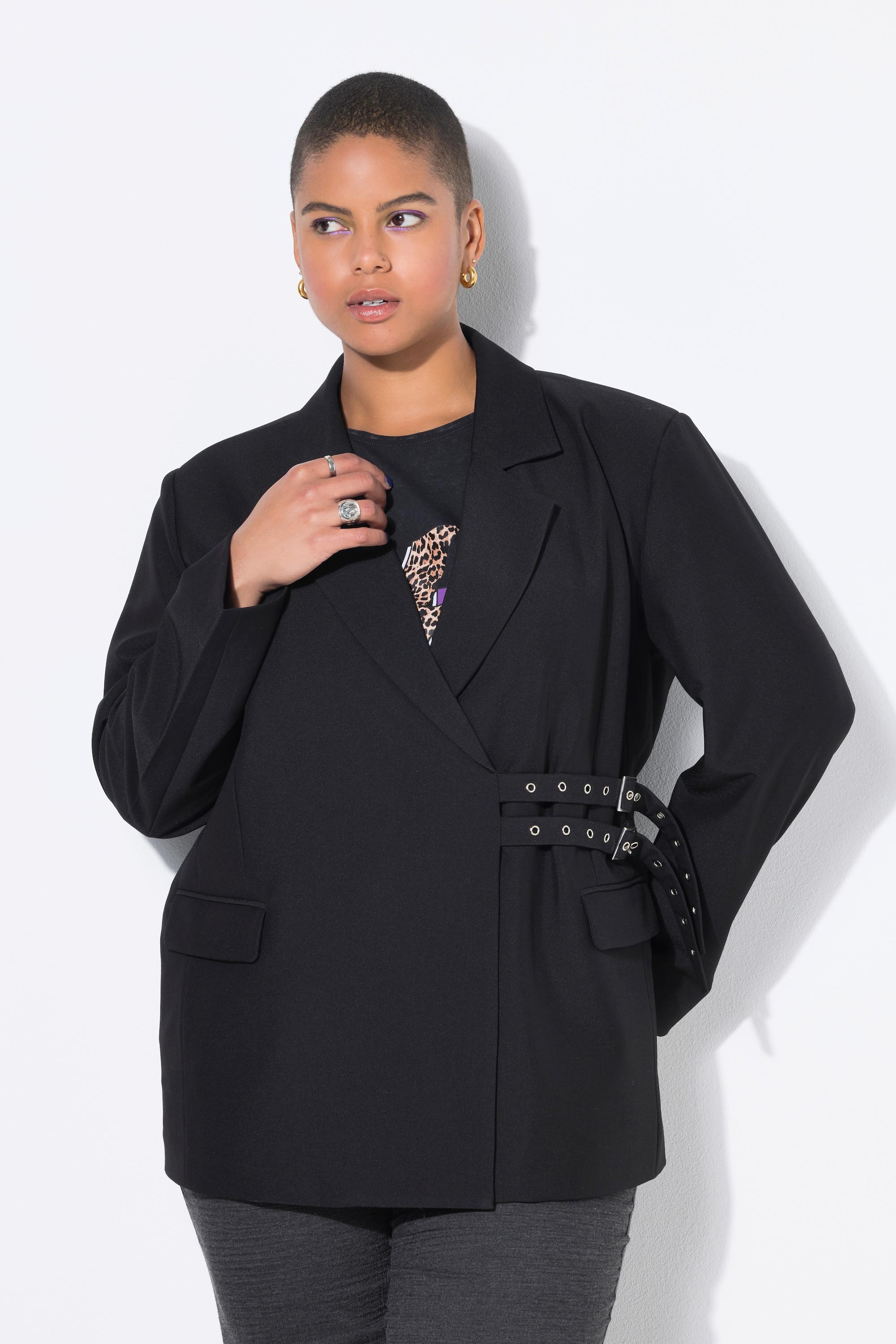 Studio Untold Blazer Taglio Dritto Dettaglio Decorativo Laterale  