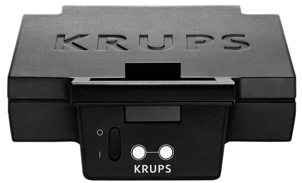 KRUPS Krups FDK4 gaufrier et appareil à croque-monsieur 850 W Noir  