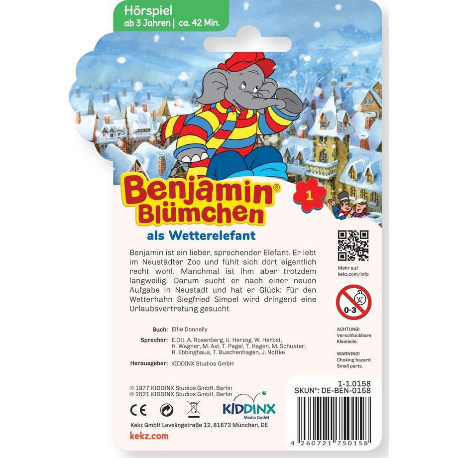 Kekz  Audiochip Benjamin Blümchen 